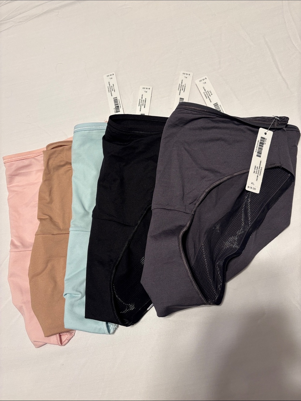 Set Of 5 Soma Vanishing Edge Micro Hipsters